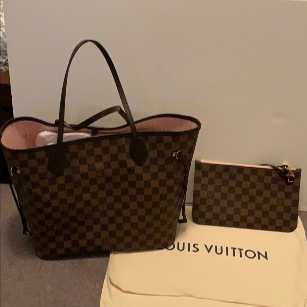 Auth Louis Vuitton Neverfull MM